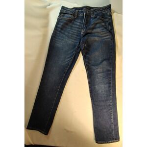 Aeropostale Mens Slim Fit Dark Wash Indigo Denim Jeans 30x32 RN154379 Classic